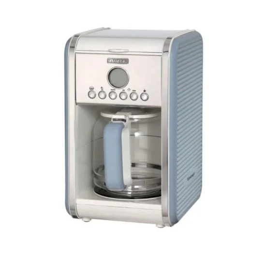 Ariete Vintage American Coffee Maker 4-12 Cups - Blue